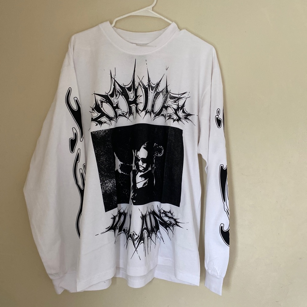 Hellstar x  longsleeve tee flames